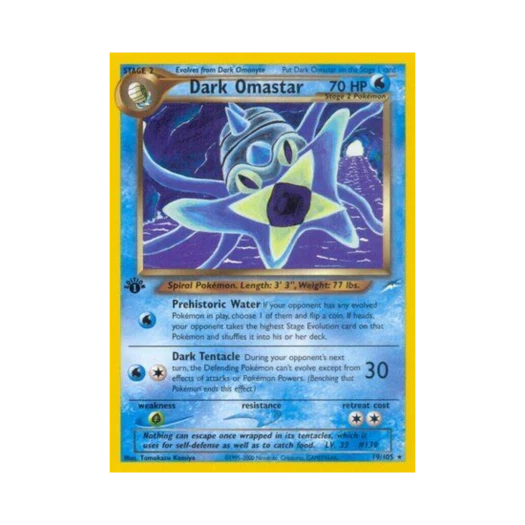 포켓몬 TCG 다크 암스타 R 네오 데스티니 (영문판)