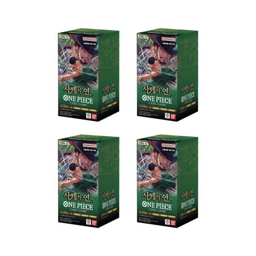원피스 TCG OPK-12 부스터 팩 사제의 연 4 박스 (96팩/한글판)