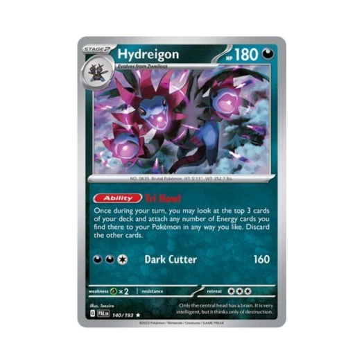 포켓몬 TCG 삼삼드래 R 팔데아 이볼브드 (영문판)