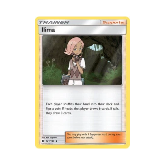 Pokemon TCG Ilima U Sun & Moon (English Ver.)