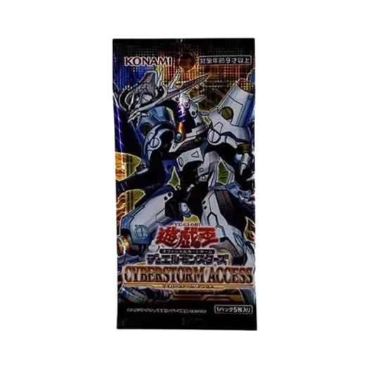 Yu-Gi-Oh OCG Duel Monsters Cyberstorm Access Pack (Card of 5/Japanese Ver.)