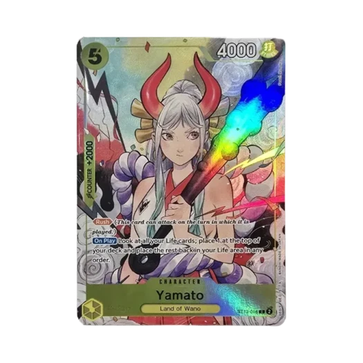 One Piece TCG Yamato C ST13-016 Promotion Card Illustration Box Vol.1 (English Ver.)