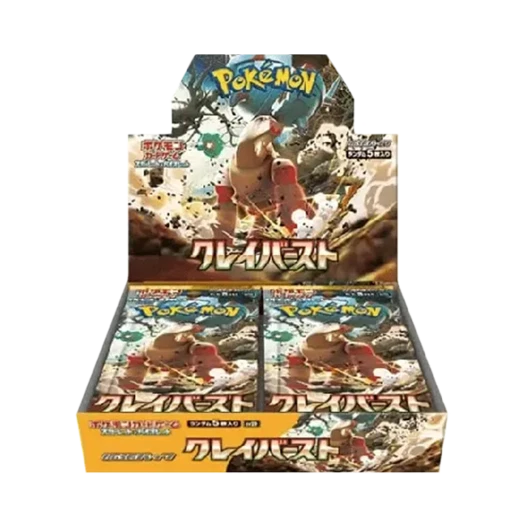 포켓몬 TCG 스칼렛 & 바이올렛 확장팩 클레이버스트 박스 (일어판)