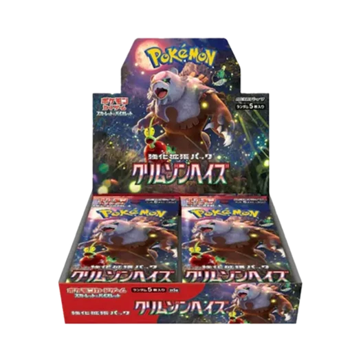 Pokemon TCG Scarlet & Violet Enhanced Expansion Pack Crimson Haze Box (Japanese Ver.)