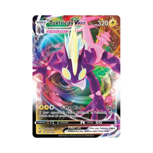 포켓몬 TCG 스트린더 VMAX HRV 레벌 크래시 (영문판)