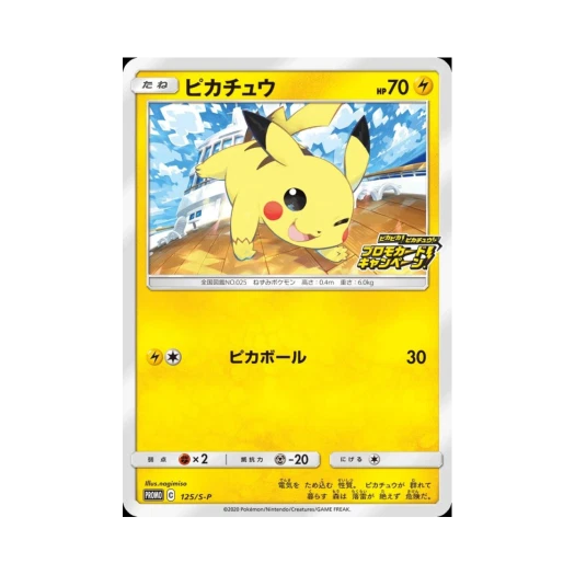 Pokemon TCG Pikachu P Sword & Shield Promos (Japanese Ver.)