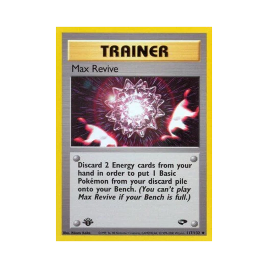 Pokemon TCG Max Revive U Gym Challenge (English Ver.)