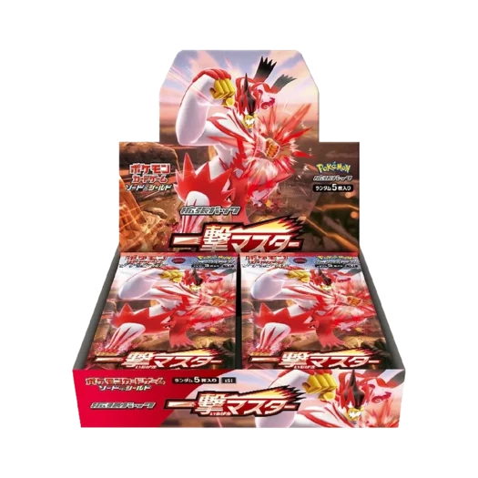 포켓몬 TCG 소드 & 실드 확장팩 일격마스터 박스 (일어판)