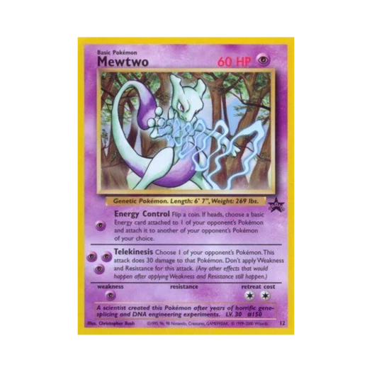 Pokemon TCG Mewtwo P Wizards of the Coast Promos (English Ver.)