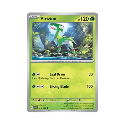 Pokemon TCG Virizion U Journey Together (English Ver.)