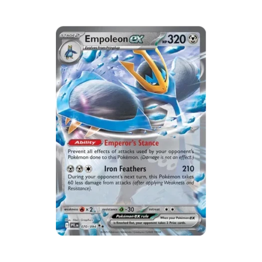 포켓몬 TCG 엠페르트 ex DR 판타스말 플레임즈 (영문판)