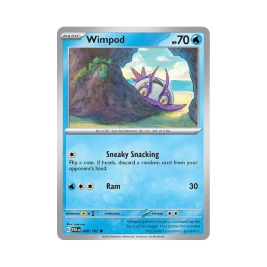 Pokemon TCG Wimpod C Paradox Rift (English Ver.)