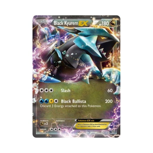 Pokemon TCG Black Kyurem ex RHE Plasma Storm (English Ver.)