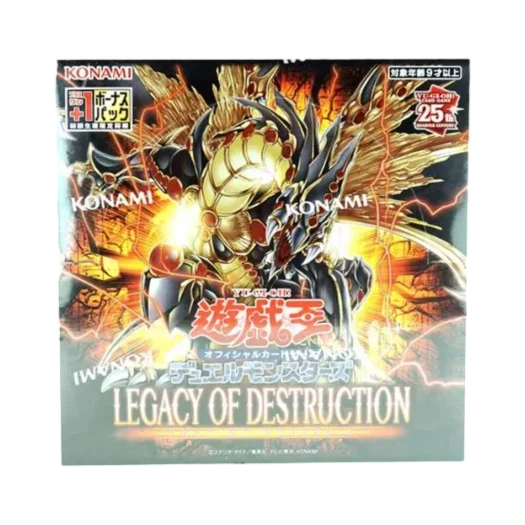 Yu-Gi-Oh OCG Duel Monsters Legacy of Destruction Box With 1 Bonus Pack (Pack of 30+1/Japanese Ver.)