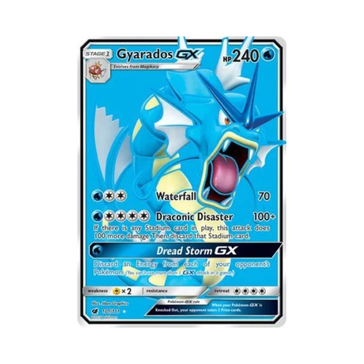 포켓몬 TCG 갸라도스 GX RU 크림슨 인베이전 (영문판)