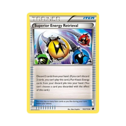 Pokemon TCG Superior Energy Retrieval U Plasma Freeze (English Ver.)