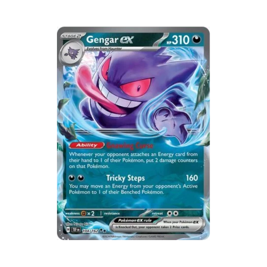 Pokemon TCG Gengar ex DR Temporal Forces (English Ver.)