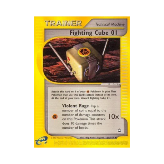 포켓몬 TCG 격투 큐브 1 U 아쿠아폴리스 (영문판)