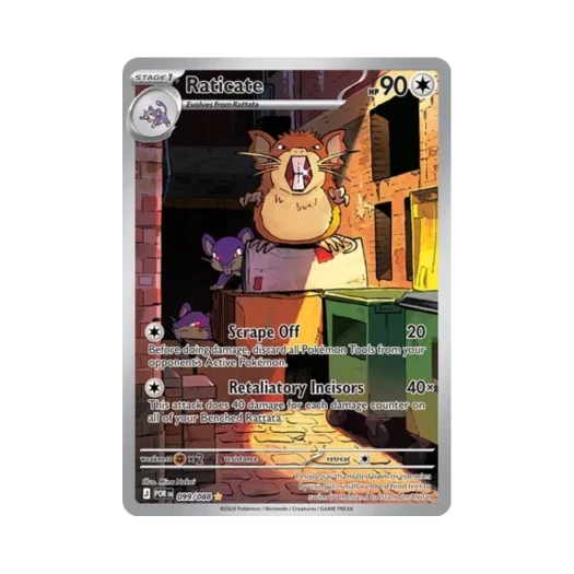 Pokemon TCG Raticate I Perfect Order (English Ver.)