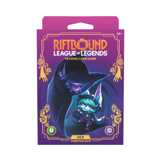 Riftbound Unleashed Champion Deck Vex Box (English Ver.)