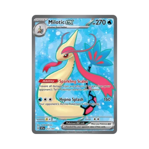 포켓몬 TCG 밀로틱 ex UR 서징 스파크 (영문판)