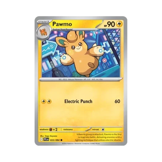 포켓몬 TCG 빠모트 C 판타스말 플레임즈 (영문판) 카드 이미지