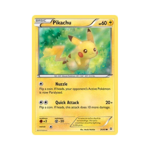 Pokemon TCG Pikachu C Generations (English Ver.)