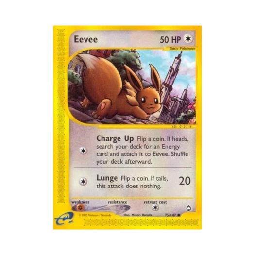 포켓몬 TCG 이브이 C 아쿠아폴리스 (영문판)