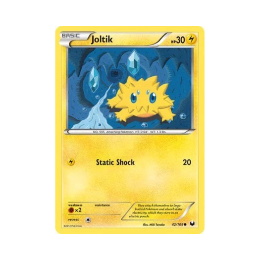 Pokemon TCG Joltik C Dark Explorers (English Ver.)