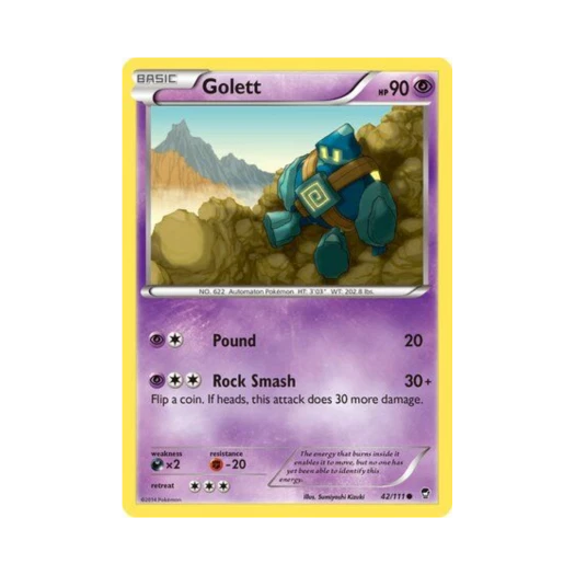 포켓몬 TCG 골비람 C 퓨리어스 피스트 (영문판)