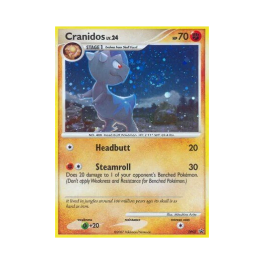 Pokemon TCG Cranidos P Diamond & Pearl Promos (English Ver.)