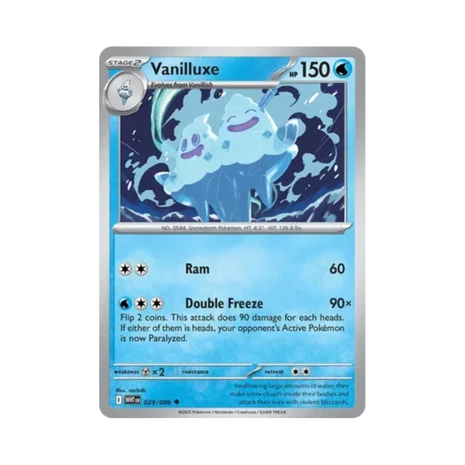 Pokemon TCG Vanilluxe U White Flare (English Ver.)