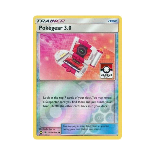 포켓몬 TCG 포켓기어 3.0 U 옐로우 A 얼터네이트 (영문판)