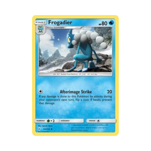 포켓몬 TCG 개굴반장 U 언브로큰 본즈 (영문판)