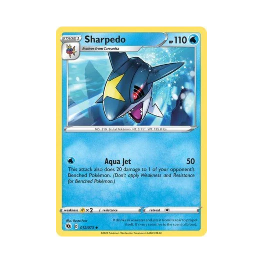 포켓몬 TCG 샤크니아 U 챔피언스 패스 (영문판)