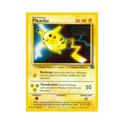 Pokemon TCG Pikachu P Wizards of the Coast Promos (English Ver.)