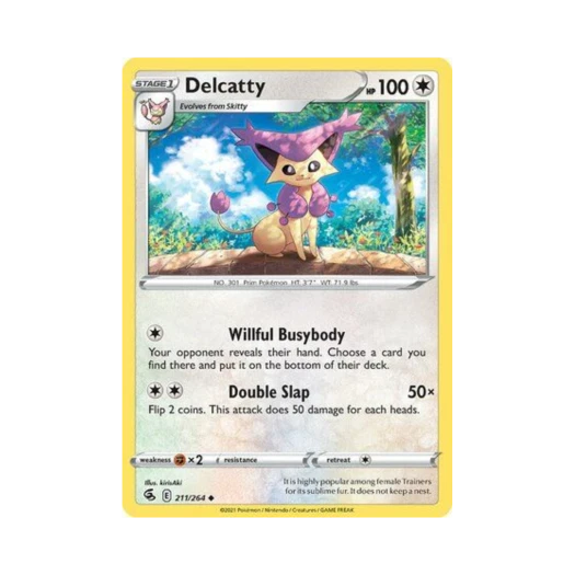 포켓몬 TCG 델케티 U 퓨전 스트라이크 (영문판)