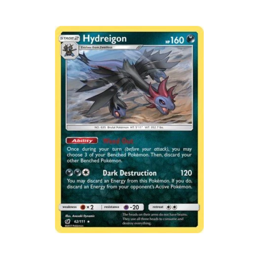 포켓몬 TCG 삼삼드래 R 크림슨 인베이전 (영문판)