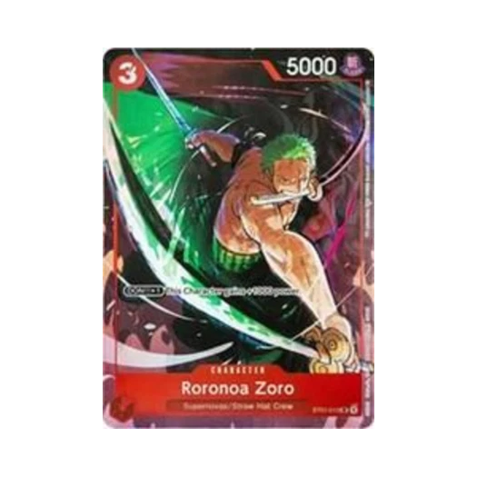 원피스 TCG 롤로노아 조로 SR ST01-013 프로모션 카드 기프트 컬렉션 2023 (영문판)