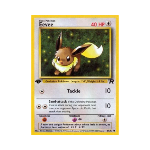 포켓몬 TCG 이브이 C 로켓단 (영문판)