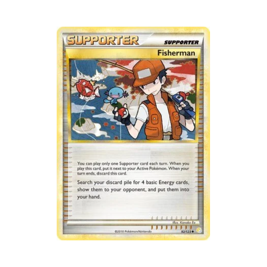 포켓몬 TCG 낚시꾼 U 하트골드 & 소울실버 (영문판)