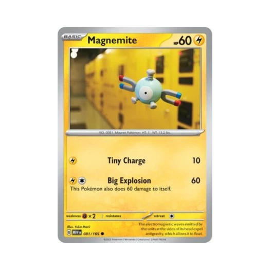 Pokemon TCG Magnemite C Scarlet & Violet 151 (English Ver.)