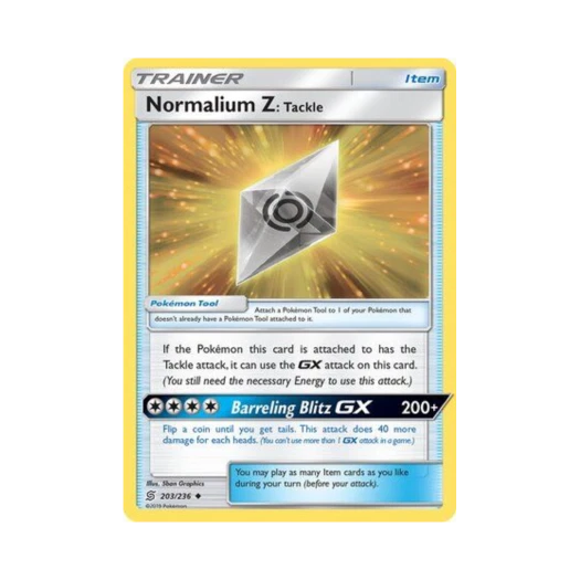 Pokemon TCG Normalium Z: Tackle U Unified Minds (English Ver.)