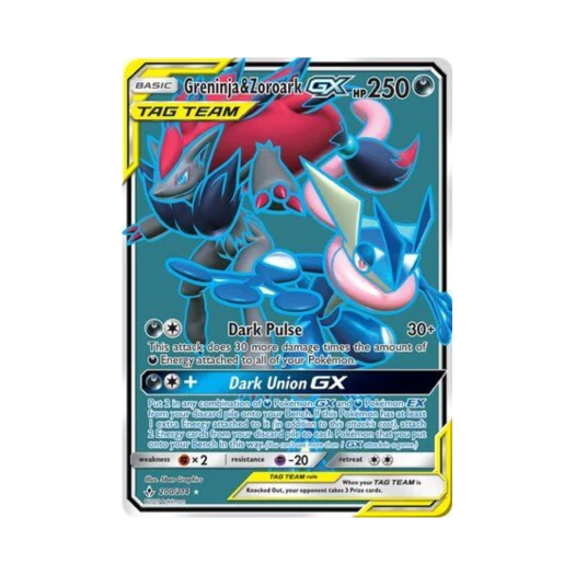 Pokemon TCG Greninja & Zoroark GX RU Unbroken Bonds (English Ver.)