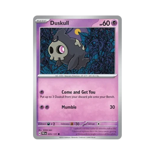 포켓몬 TCG 해골몽 C 프리즈매틱 에볼루션즈 (영문판) 카드 이미지