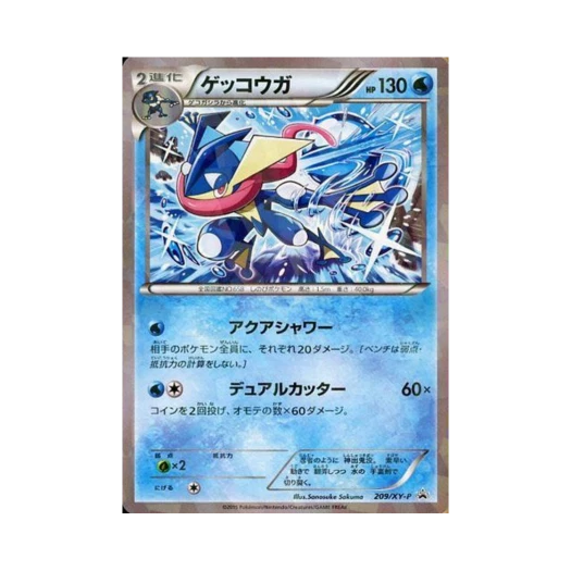 포켓몬 TCG 개굴닌자 P XY 프로모 카드 (일어판)