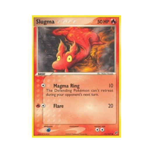 포켓몬 TCG 마그마그 C EX 테오키스 (영문판)