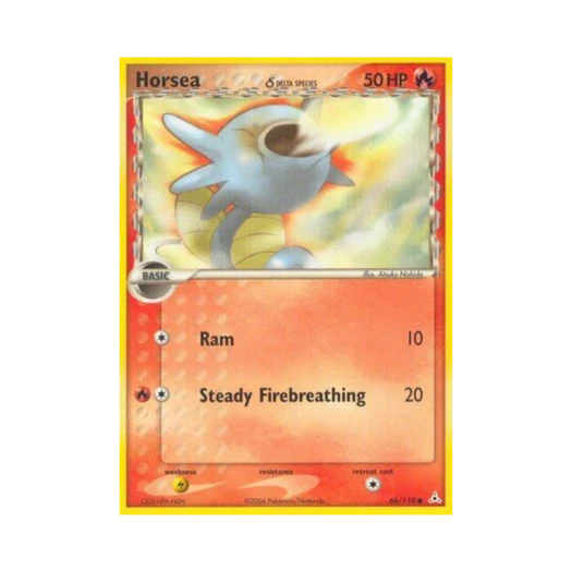 포켓몬 TCG 쏘드라 C EX 홀론 팬텀 (영문판)
