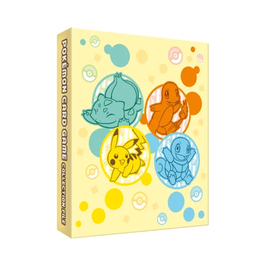 Pokemon TCG Collection File The Beginning of Adventure Pikachu Bulbasaur Charmander Squirtle