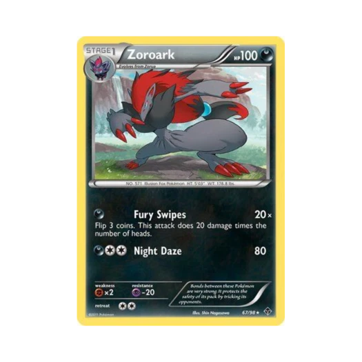 Pokemon TCG Zoroark RH Emerging Powers (English Ver.)